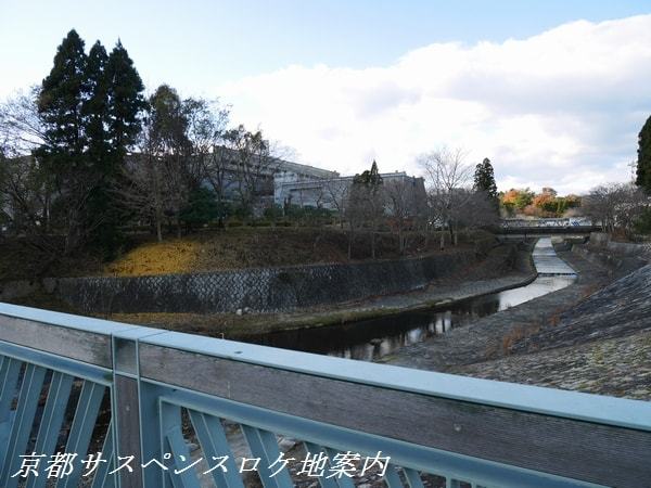 橋から見た国際会館