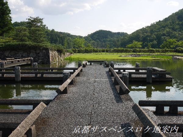 庭園と池