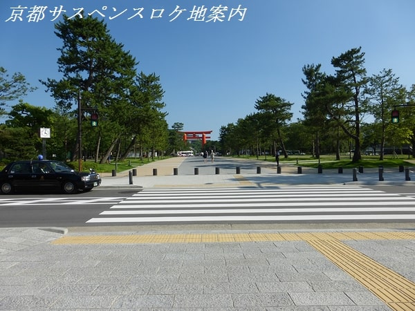 平安神宮から見た大鳥居