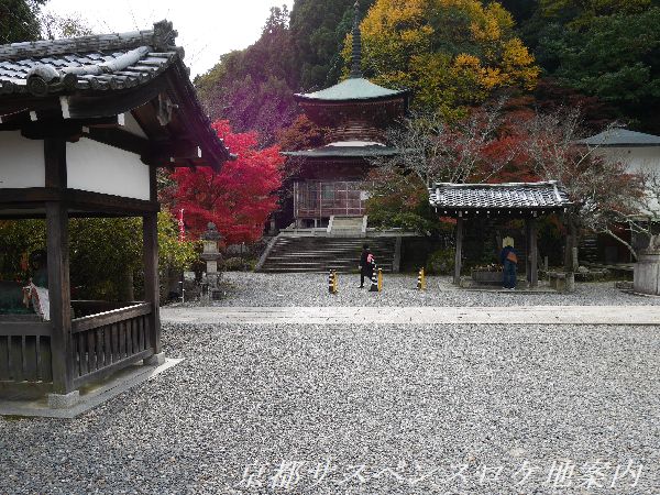 法輪寺境内